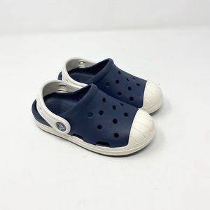 CROCS Navy Bump It Up Clogs